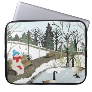 Anka Pond - Vinter Laptop Fodral