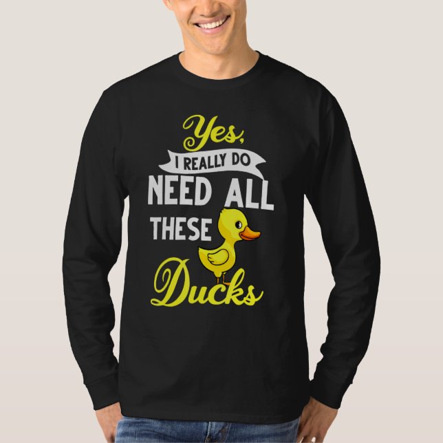 Anka Rubber Ankor Farmer Animal Bird 3 T Shirt (Framsida)