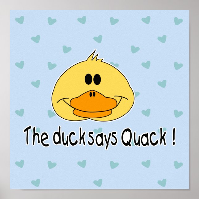 Anka Says Quack Poster (Framsidan)