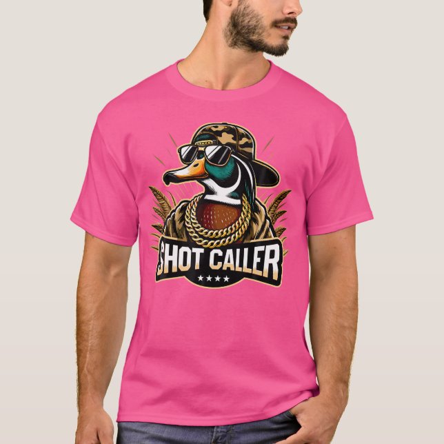 Anka Shot-Caller Funny Anka Hunter Hunting T Shirt (Framsida)