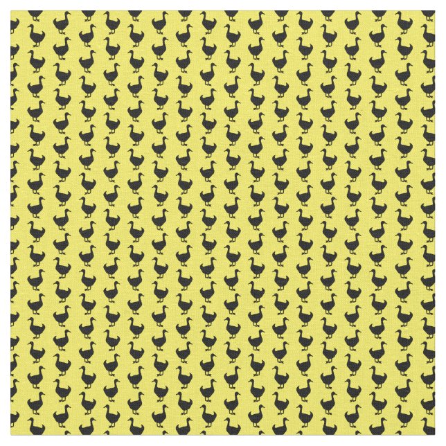 Anka Silhouettes ANPASSNINGSBAR BAKGRUND FÄRG Tyg (Närbild)