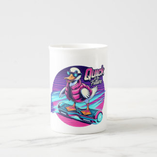 Anka Skateboarding Mugg Roligt Novelty Unik Gift M Benporslin Mugg