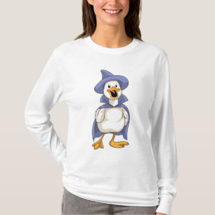 Anka som häxa med hatt t shirt