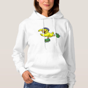 Anka som Skater med Skates & Helmet T Shirt