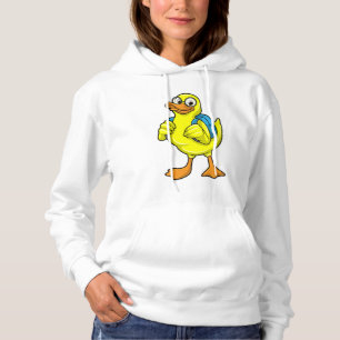 Anka som Student med ryggsäck T Shirt