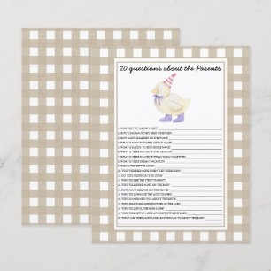 Anka - spel - 20 frågor om föräldrarna