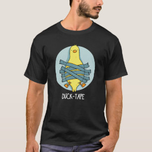 Anka Tape Funny Duct Tape Pun Mörk BG T Shirt