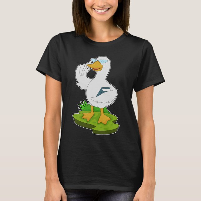 Anka Teacher Bok T Shirt (Framsida)