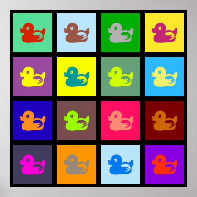 Anka Tile Tapet Poster (Framsidan)