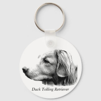 Anka Tolling Retriever Hund Engrating Bilder Nyckelring
