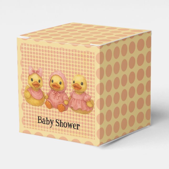 Anka-trio i Rosa Presentaskar (Framsidan Sidan)