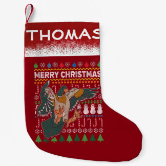 Anka Ugly jul Sweater Wildlife Series Liten Julstrumpa