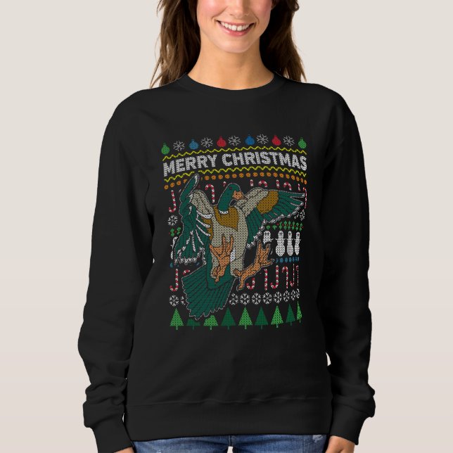 Anka Ugly jul Sweater Wildlife Series T Shirt (Framsida)