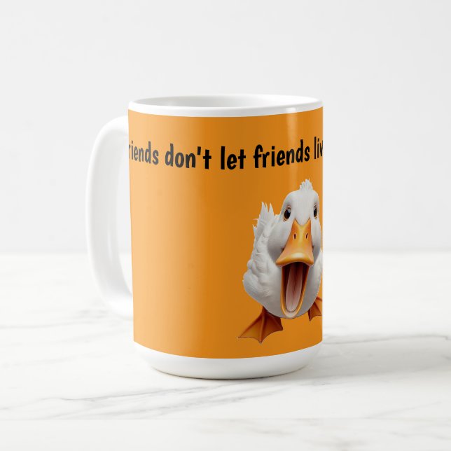 Anka Vänner Kaffemugg (Framsida vänster)