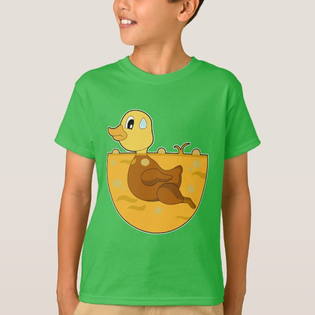 Anka varmt vatten t shirt (Framsida)