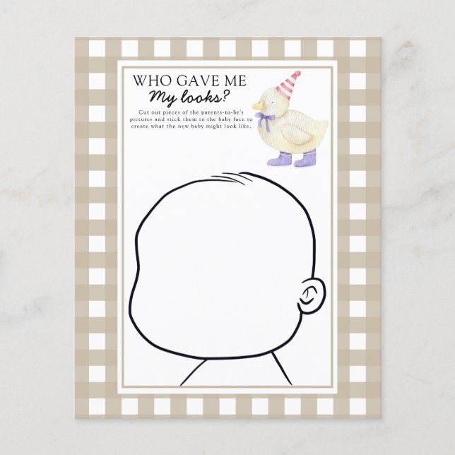 Anka - Vem gav mig mitt utseende spel (Framsida)