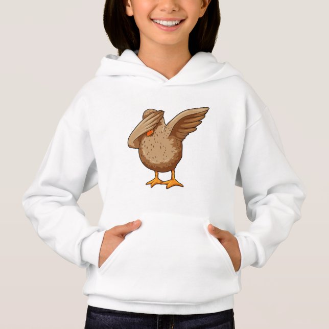 Anka vid Hip hop Dance Dab T Shirt (Framsida)