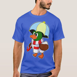 Anka vid Kring med paraply 2 T Shirt