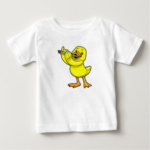 Anka vid Music med Flute T Shirt