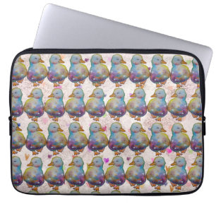 Anka vid namn Rainbow Laptop Fodral
