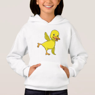 Anka vid Yoga Stretching-övning T Shirt