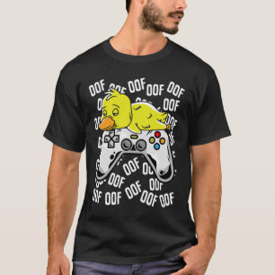 Anka-videospelsnoob för barn-pojkar flickor t shirt