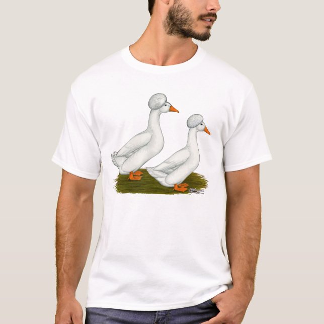 Anka: Vit täckt Tee (Framsida)
