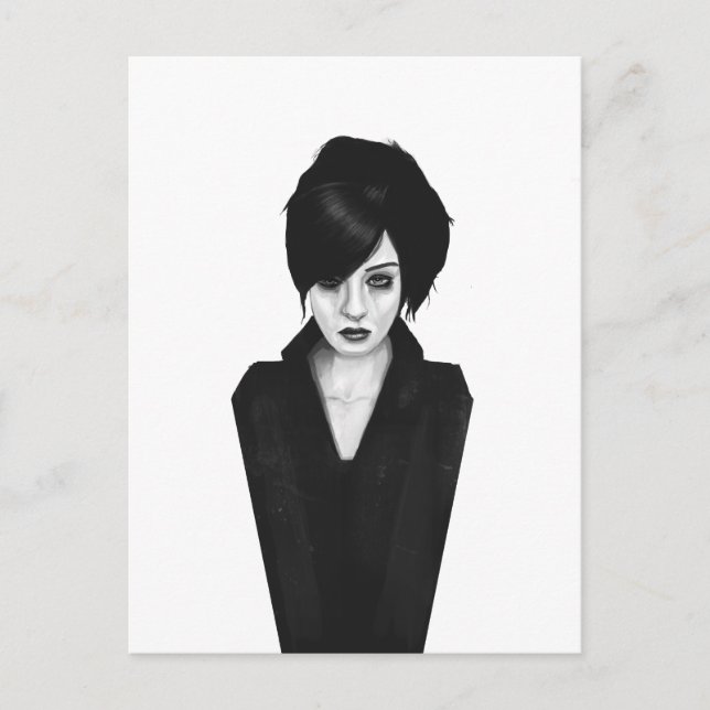 änka vykort (Framsida)