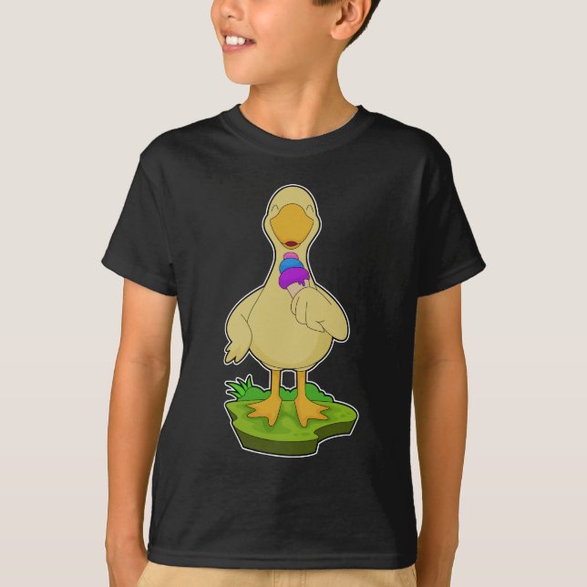 Anka Waffle glass T Shirt (Framsida)