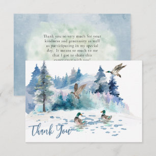 Anka Woodland Forest Nature Tack Kort