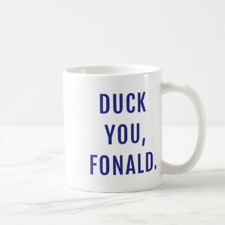 Anka You Fonald Funny-trump Kaffemugg