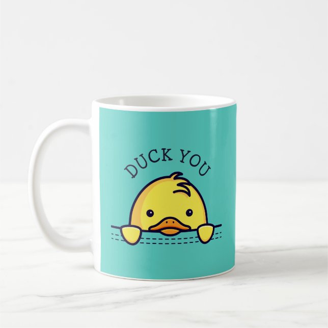 Anka You Pun Kaffemugg (Vänster)