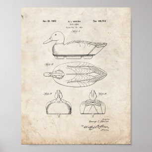 AnkaDecoypatent - gammal Look Poster
