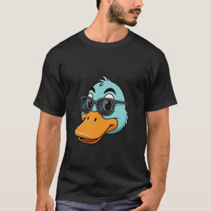 Ankälskling Roligt Gårdsdjur Coola Glasögon Sommar T Shirt