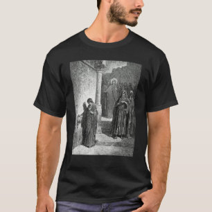 Änkan är Mite Gustave Dore Biblical Art T Shirt