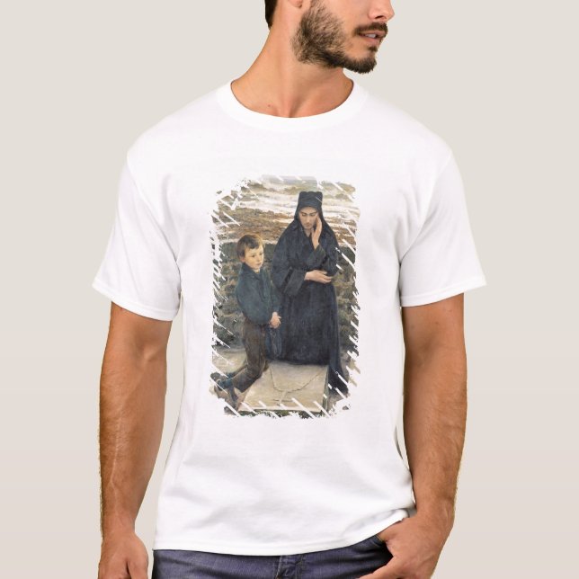 Änkan av Ilen de Sein, 1880 Tee Shirt (Framsida)