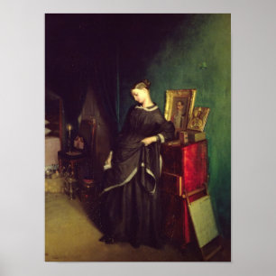 Änkan, c.1850 poster