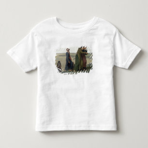 Änkan eller fiskare familj t shirt