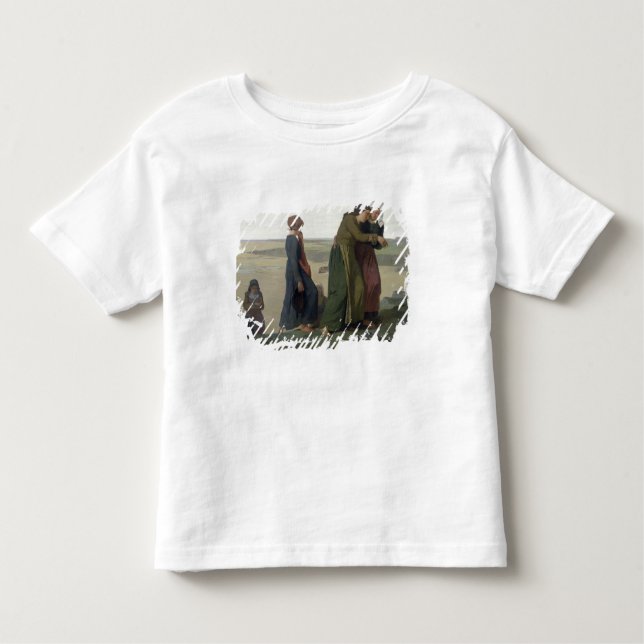 Änkan eller fiskare familj t shirt (Framsida)