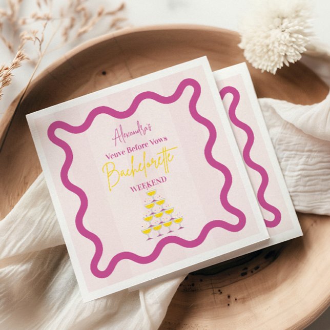 Änkan före bröllopet Möhippan Pappersservett (Skapare uppladdad)