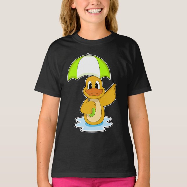 Ankande paraply t shirt (Framsida)