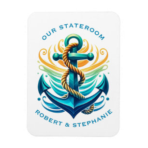 Ankar Kryssningsfartyg Stateroom Magnet