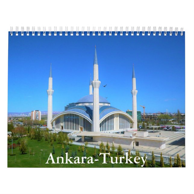 Ankara-Turkey Calendar Kalender (Omslag)