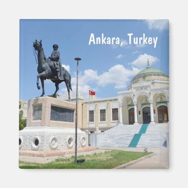Ankara, Turkiet Magnet (Framsidan)