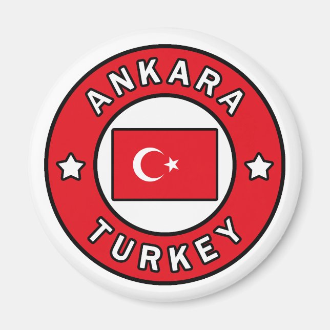 Ankara Turkiet Magnet (Framsidan)