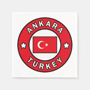 Ankara Turkiet Pappersservett
