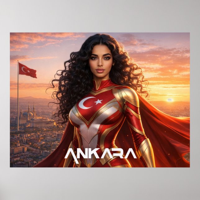 ANKARA - TURKIET POSTER (Framsidan)
