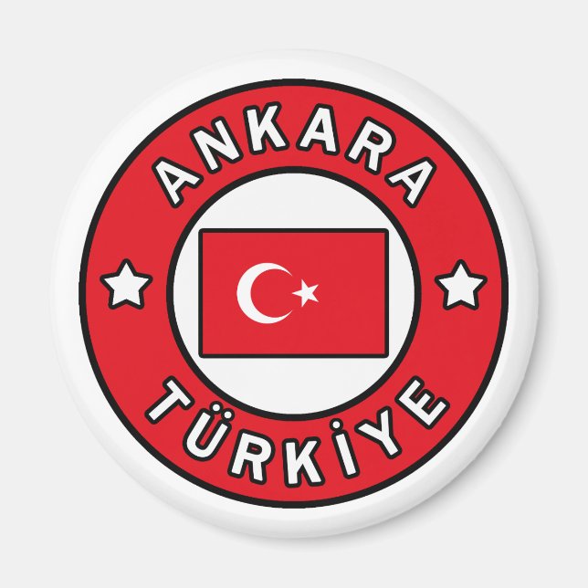 Ankara Türkiye Magnet (Framsidan)