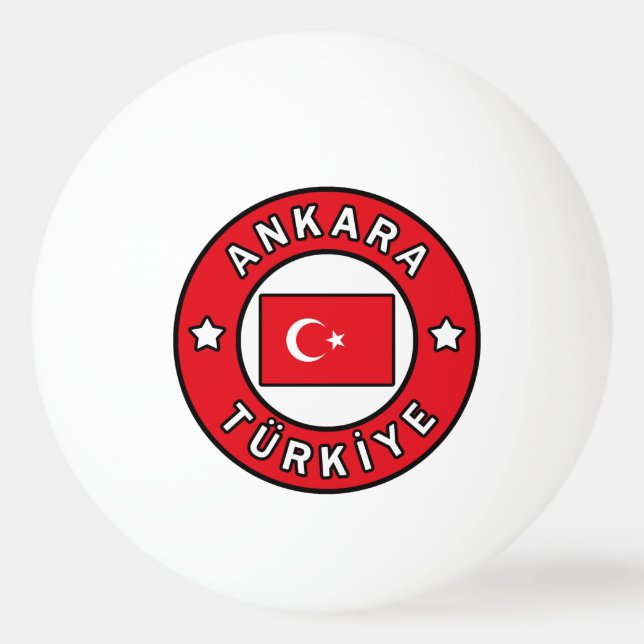 Ankara Türkiye Pingisboll (Framsidan)