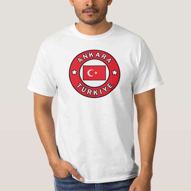 Ankara Türkiye T Shirt (Framsida)